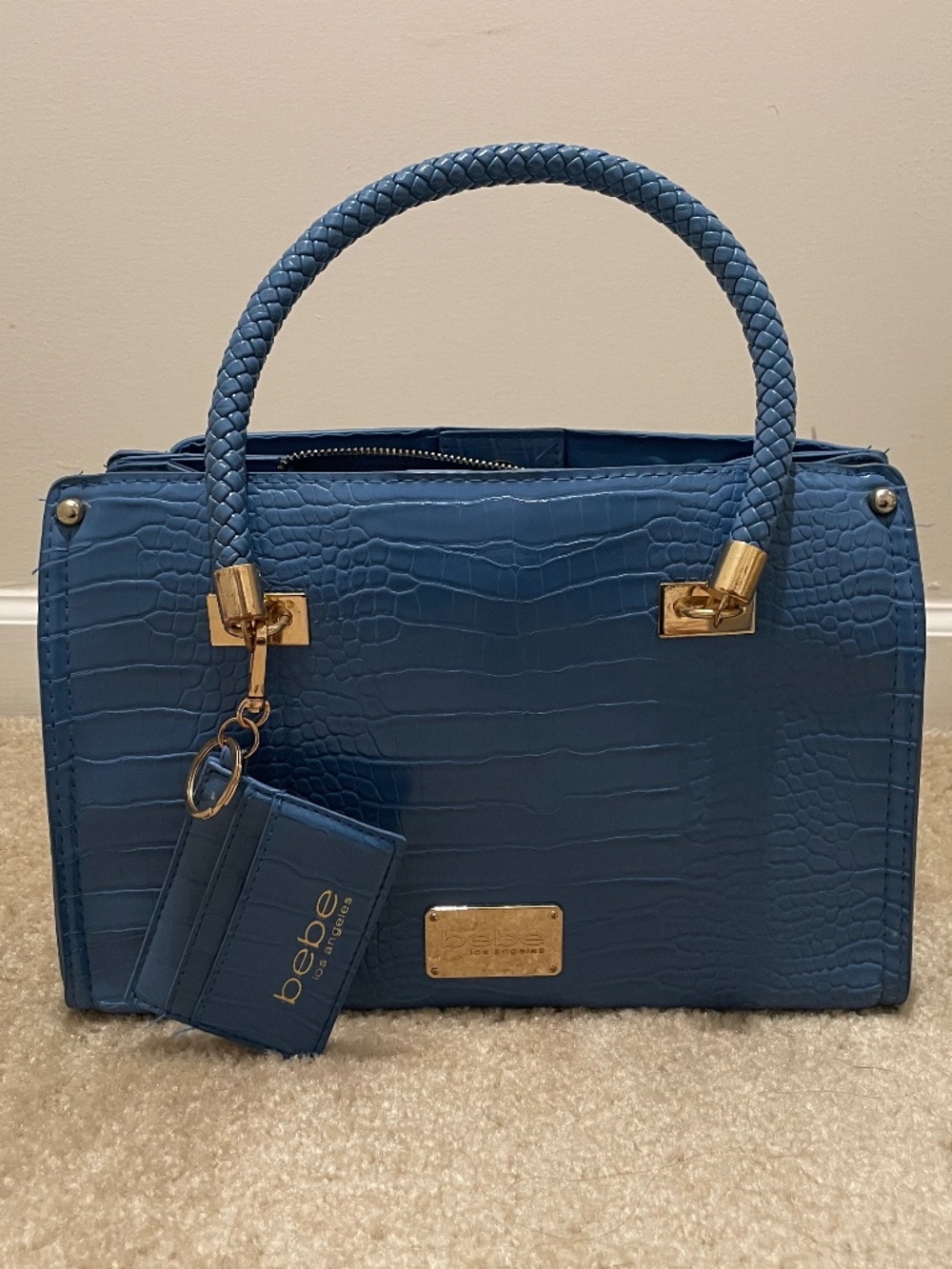 bebe Handbag, Blue